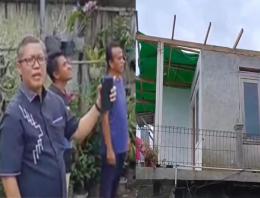Waket DPRD Kota Bogor Dadang Tinjau Rumah Warga yang Terdampak Bencana di Cipaku 
