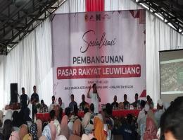 PT Maharaja Ditantang PD Pasar Tohaga Bangun Pasar Leuwiliang 9 Bulan 
