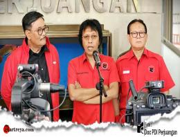 Pengurus DPP PDI Perjuangan Adian : Partai yang Dipimpin Megawati Masih Dipercaya Rakyat
