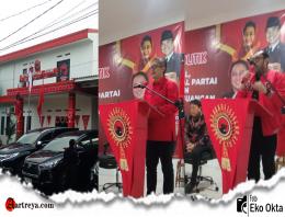 Halbil dan Peresmian Gedung, Dadang dan Ono Surono Ajak Jaga PDI Perjuangan dan Bu Mega dengan Semangat Menyala   